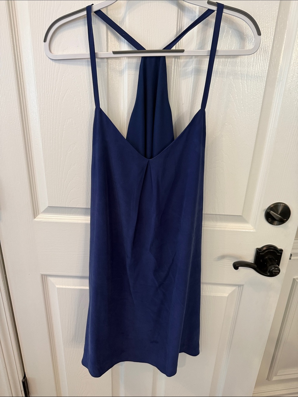 Joie Navy Strappy Mini Dress